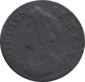 1739 FARTHING ( FINE ) - FARTHING - Cambridgeshire Coins