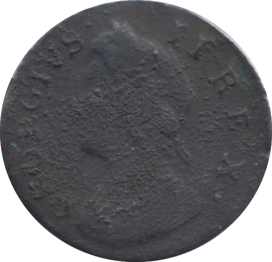 1739 FARTHING ( FINE ) - FARTHING - Cambridgeshire Coins