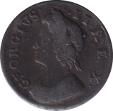 1739 FARTHING ( GVF ) - FARTHING - Cambridgeshire Coins