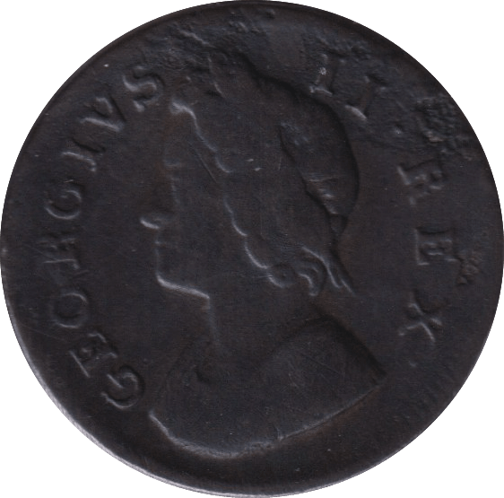 1739 FARTHING ( VF ) - FARTHING - Cambridgeshire Coins