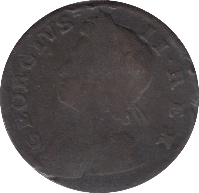 1739 HALF PENNY ( FINE ) - HALFPENNY - Cambridgeshire Coins