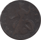 1739 HALF PENNY ( FINE ) - HALFPENNY - Cambridgeshire Coins