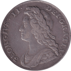 1739 HALFCROWN ( GVF ) - HALFCROWN - Cambridgeshire Coins