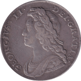 1739 HALFCROWN ( GVF ) - HALFCROWN - Cambridgeshire Coins