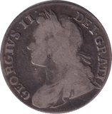 1739 SHILLING ( FINE ) - SHILLING - Cambridgeshire Coins