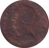 1741 FARTHING ( FINE ) - FARTHING - Cambridgeshire Coins