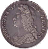 1741 HALFCROWN ( VF ) - HALFCROWN - Cambridgeshire Coins