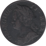 1742 HALF PENNY ( VERY FINE ) - HALFPENNY - Cambridgeshire Coins