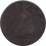 1742 HALFPENNY ( NF ) - Halfpenny - Cambridgeshire Coins
