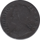 1743 HALFPENNY ( GF ) - HALFPENNY - Cambridgeshire Coins