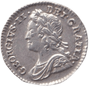 1743 MAUNDY ONE PENNNY ( GVF ) - MAUNDY ONE PENNY - Cambridgeshire Coins