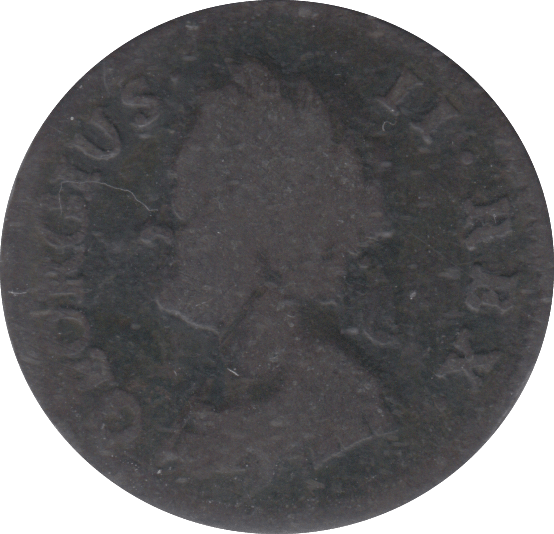 1744 FARTHING ( NF ) - FARTHING - Cambridgeshire Coins