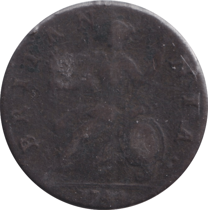 1744 HALFPENNY ( FAIR ) - HALFPENNY - Cambridgeshire Coins