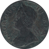 1744 HALFPENNY (GOOD FINE ) - HALFPENNY - Cambridgeshire Coins