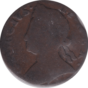 1744 HALFPENNY ( NF ) - HALFPENNY - Cambridgeshire Coins
