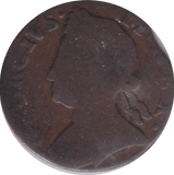 1744 HALFPENNY ( NF ) - HALFPENNY - Cambridgeshire Coins
