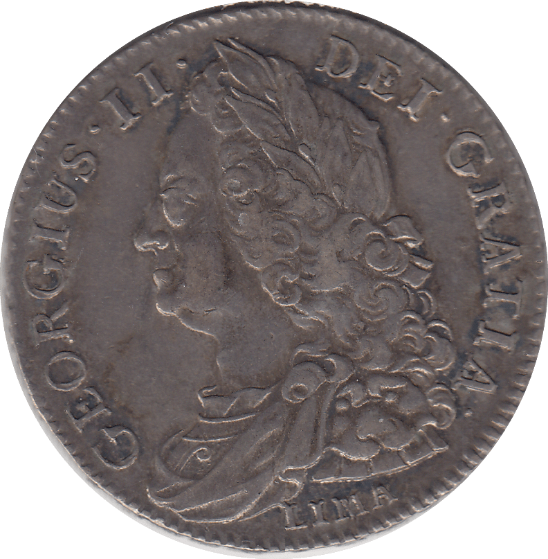 1745 HALFCROWN ( GVF ) LIMA - Halfcrown - Cambridgeshire Coins