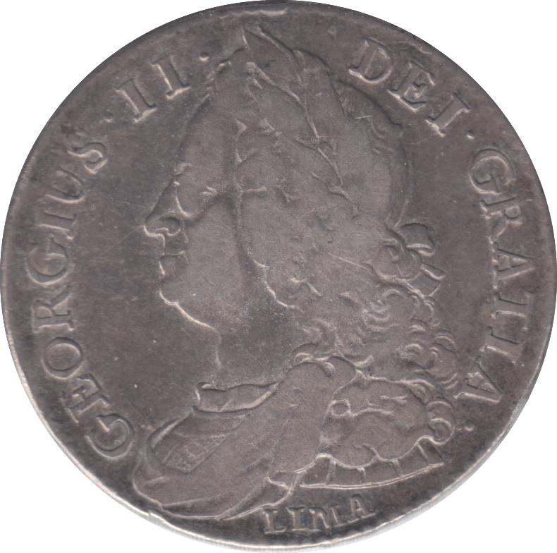 1745 HALFCROWN ( VF ) - HALFCROWN - Cambridgeshire Coins