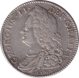 1745 HALFCROWN (VF) - HALFCROWN - Cambridgeshire Coins