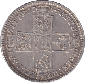 1745 HALFCROWN (VF) - HALFCROWN - Cambridgeshire Coins