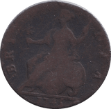 1745 HALFPENNY ( FINE ) - HALFPENNY - Cambridgeshire Coins