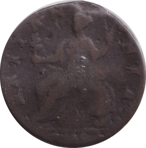 1745 HALFPENNY ( FINE ) - HALFPENNY - Cambridgeshire Coins