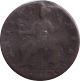 1745 HALFPENNY ( FINE ) - HALFPENNY - Cambridgeshire Coins
