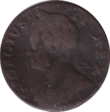 1745 HALFPENNY ( FINE ) - HALFPENNY - Cambridgeshire Coins