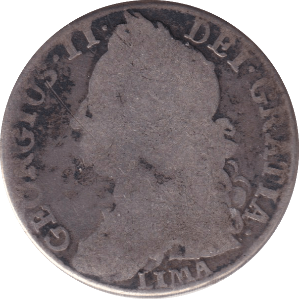 1745 LIMA SHILLING ( NF ) - SHILLING - Cambridgeshire Coins