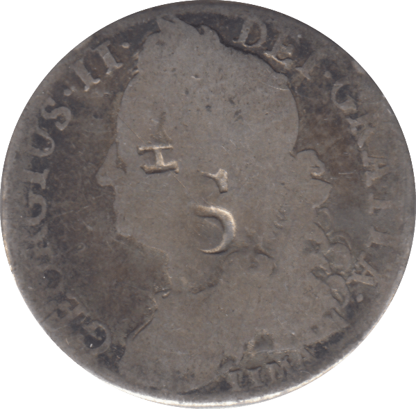 1745 SHILLING ( FAIR ) - SHILLING - Cambridgeshire Coins