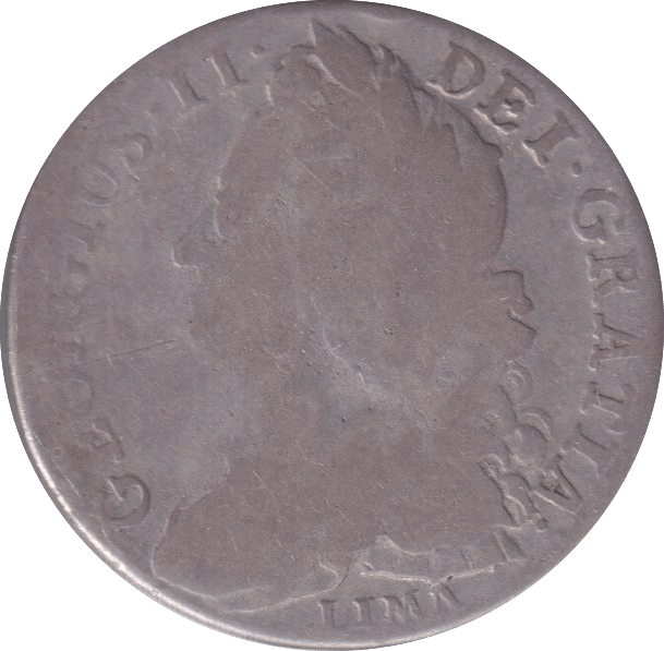 1745 SHILLING ( FINE ) - SHILLING - Cambridgeshire Coins