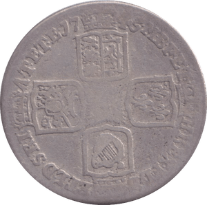 1745 SHILLING ( FINE ) - SHILLING - Cambridgeshire Coins