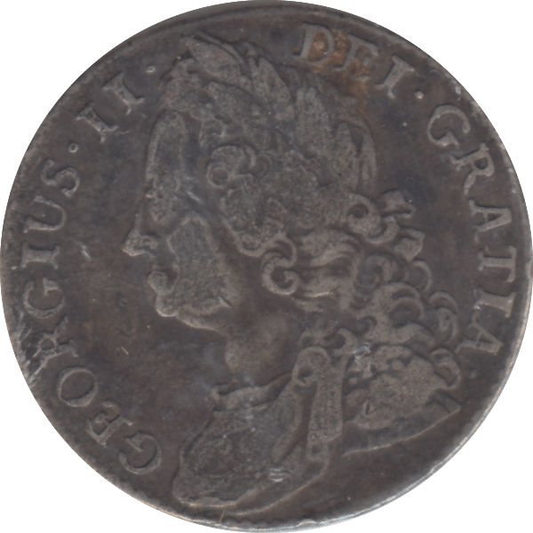 1745 SHILLING ( GF ) - SHILLING - Cambridgeshire Coins