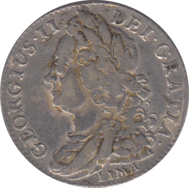 1745 SHILLING ( GF ) - SHILLING - Cambridgeshire Coins