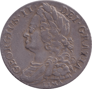 1745 SHILLING ( GVF ) LIMA - SHILLING - Cambridgeshire Coins