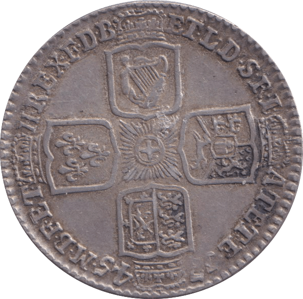 1745 SHILLING ( GVF ) LIMA - SHILLING - Cambridgeshire Coins