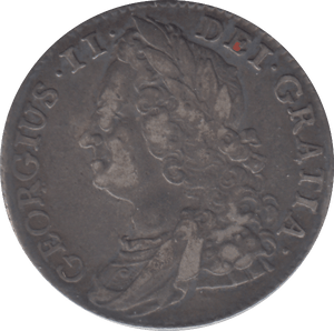 1745 SHILLING ( GVF ) - SHILLING - Cambridgeshire Coins