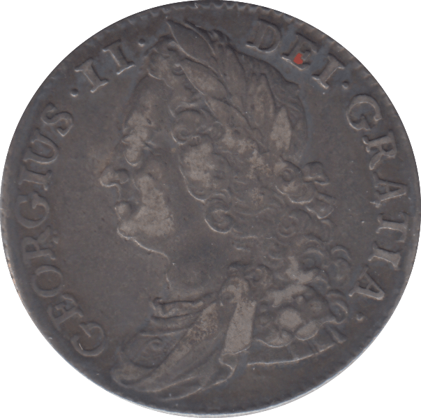 1745 SHILLING ( GVF ) - SHILLING - Cambridgeshire Coins