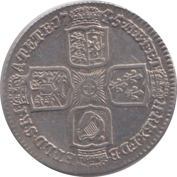 1745 SHILLING LIMA ( EF ) - SHILLING - Cambridgeshire Coins