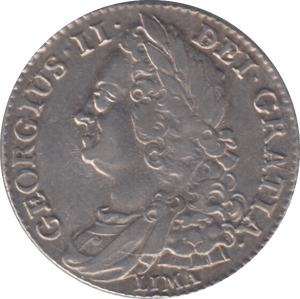 1745 SHILLING LIMA ( EF ) - SHILLING - Cambridgeshire Coins