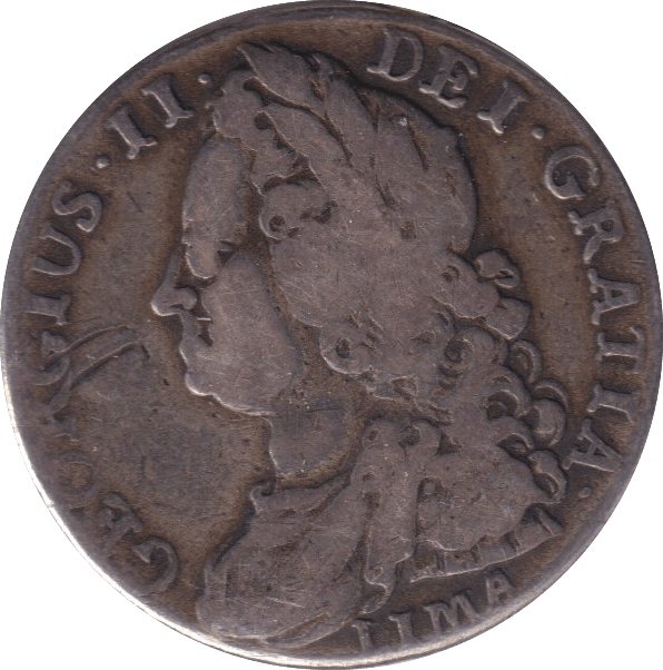 1745 SHILLING LIMA ( GF ) - DOUBLE FLORIN - Cambridgeshire Coins