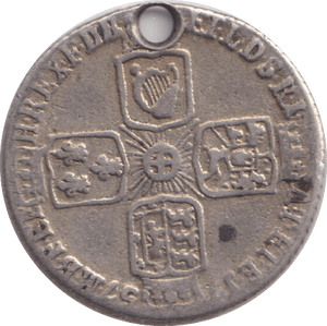 1745 SIXPENCE ( FINE ) - SIXPENCE - Cambridgeshire Coins