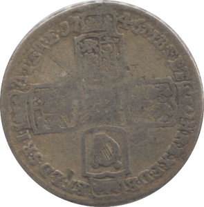 1745 SIXPENCE ( FINE ) - SIXPENCE - Cambridgeshire Coins