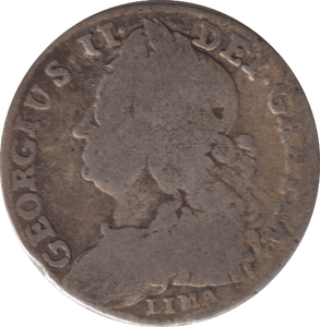 1745 SIXPENCE ( FINE ) - SIXPENCE - Cambridgeshire Coins