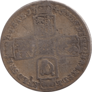 1745 SIXPENCE ( FINE ) - SIXPENCE - Cambridgeshire Coins