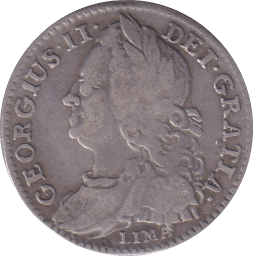 1745 SIXPENCE ( FINE ) - SIXPENCE - Cambridgeshire Coins