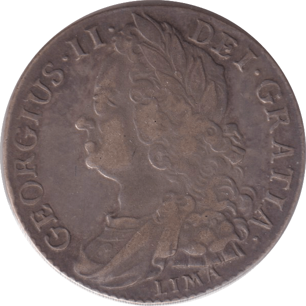 1745 SIXPENCE ( GF ) - WORLD COINS - Cambridgeshire Coins