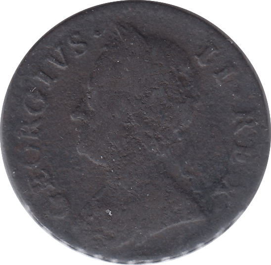 1746 FARTHING ( FAIR ) - Farthing - Cambridgeshire Coins