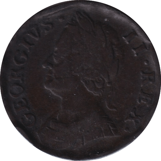 1746 FARTHING ( GF ) - FARTHING - Cambridgeshire Coins