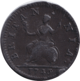1746 FARTHING ( VF ) - FARTHING - Cambridgeshire Coins